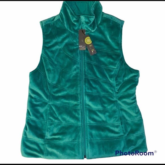 Kiwi Kate Jackets & Blazers - Kiwi Kate Reversible Vest size Large